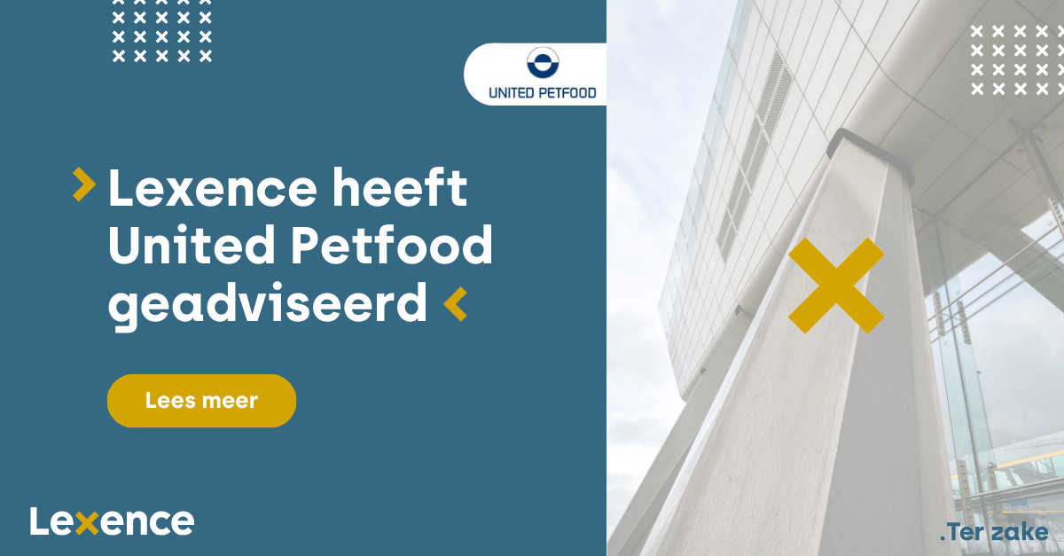 Lexence heeft United Petfood geadviseerd bij de acquisitie van De Haan ...